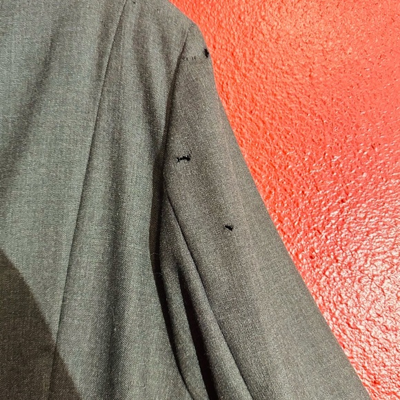 Escada Margaretha Key Wool Button Wrap Dress W/ Belt Size 44 FLAWED - Picture 3 of 16